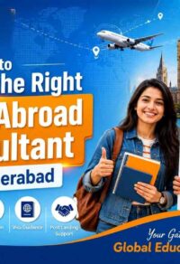 Right Study Abroad Consultant in Hyderabad